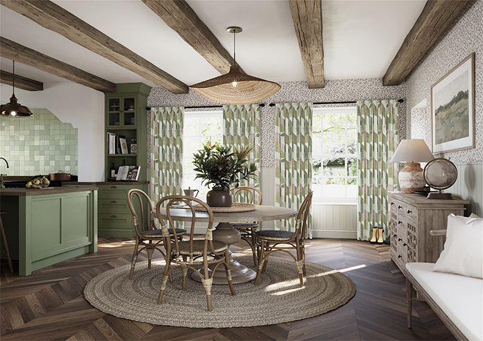 Varadero Velvet, Avocado - Made to Measure Curtain - Image 7